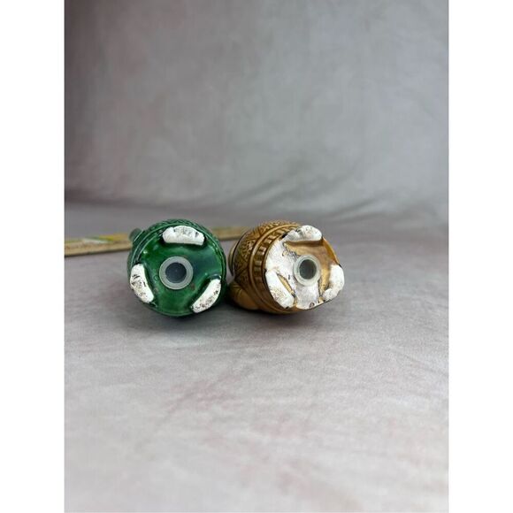 Vintage Mod MCM Salt and Pepper Shakers 1970s 1960s - Picture 7 of 7